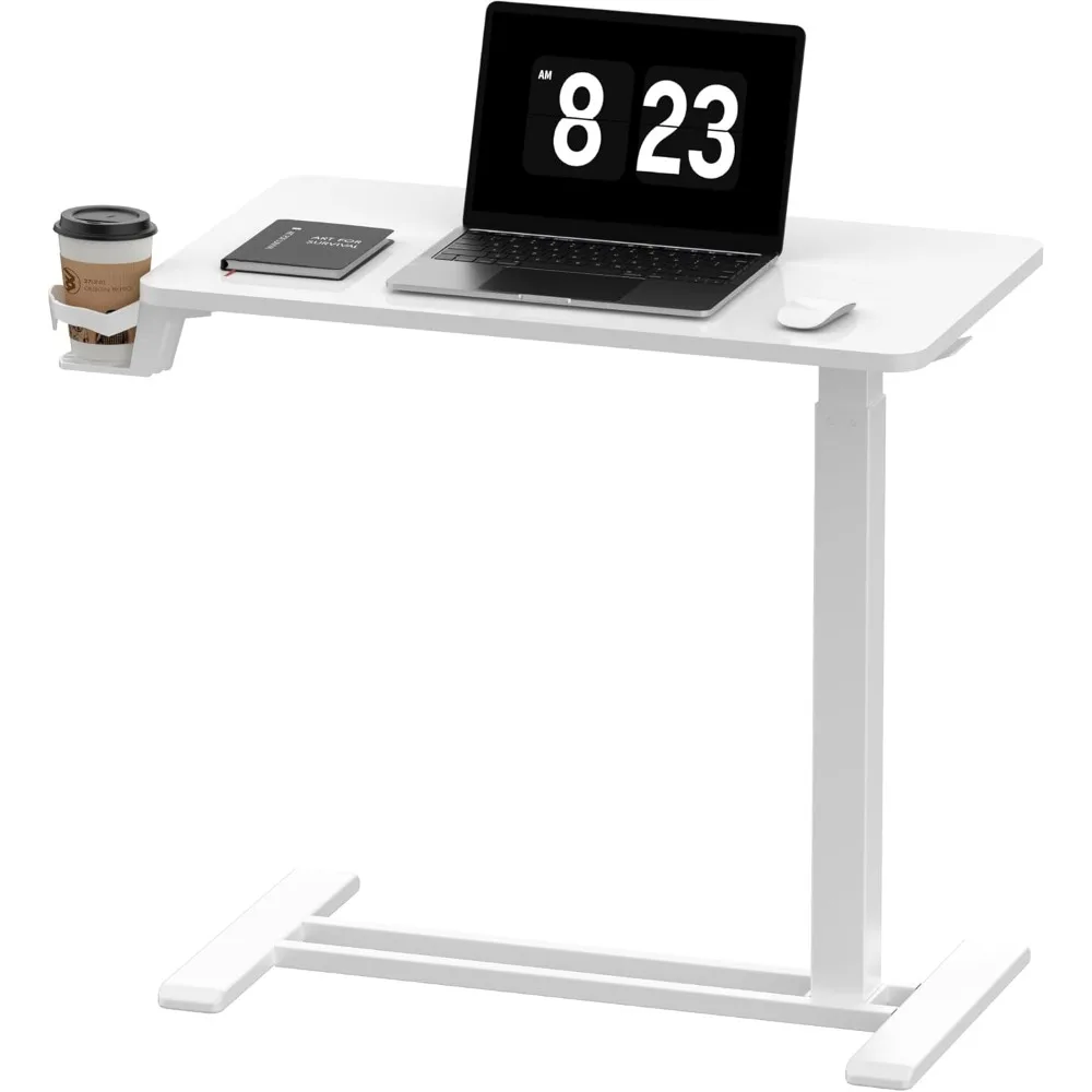 FLEXISPOT H7 Adjustable Rolling Laptop Desk with Wheels for Bedside and Mobile Standing Use