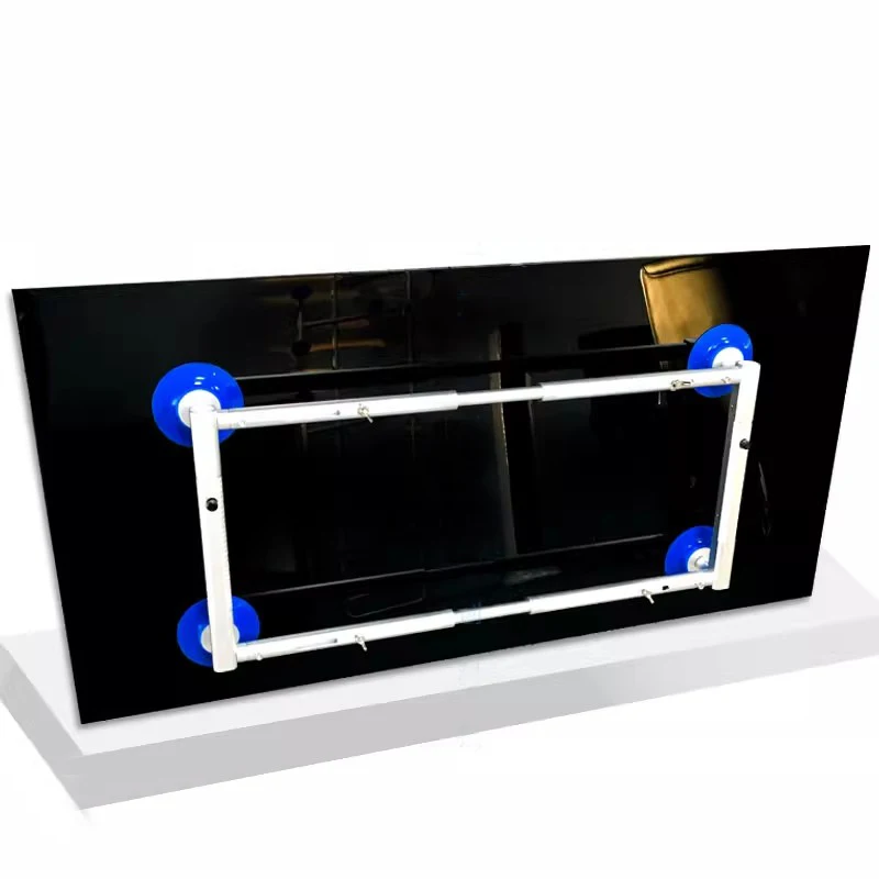 4 Ventose LED Schermo TV LCD Ventosa Ventosa per vuoto in vetro Sollevatore per vuoto Ventosa per schermo TV Ventosa retrattile a 4 mascelle