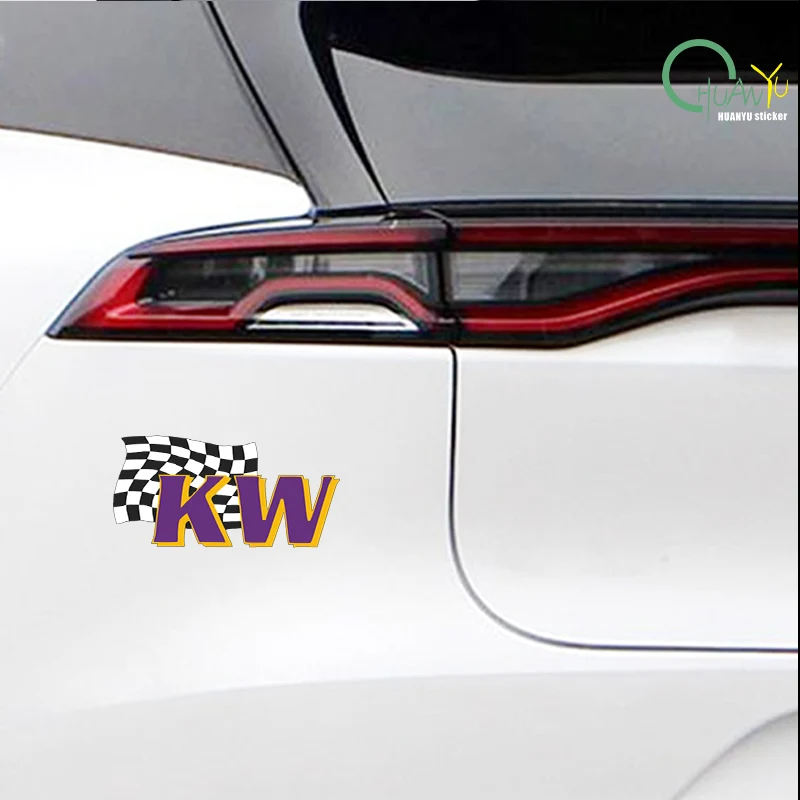 ملصق عاكس لامتصاص الصدمات KW لتعديل نافذة السيارة وديكور ملصق مقاوم للماء #3