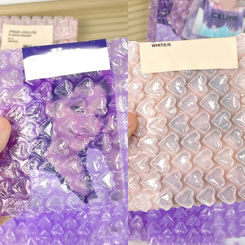 10 pezzi sacchetti di imballaggio in schiuma busta PE trasparente involucro protettivo borsa a bolle trasparente doppia pellicola antiurto pacchetto ammortizzazione coperture