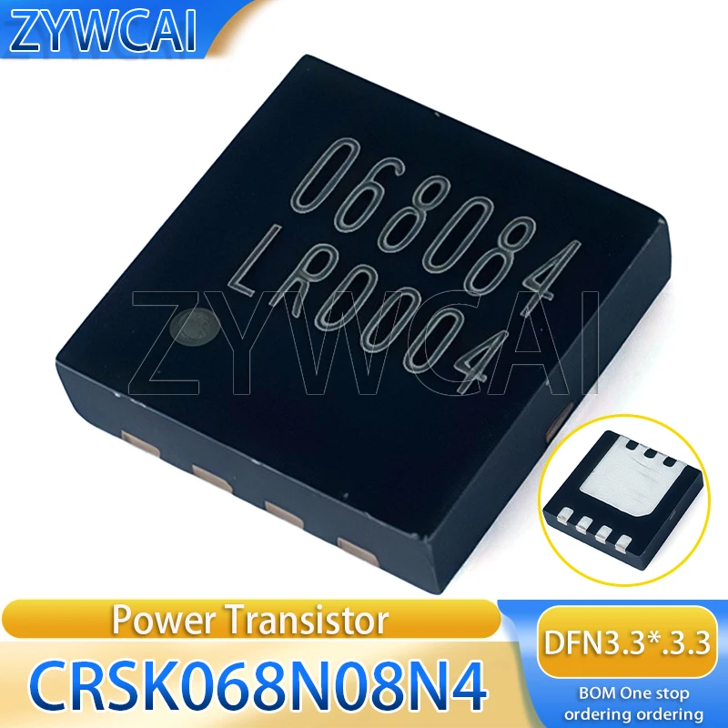 10PCS CRSK068N08N4 DFN3.3*.3.3 068084 Leistungstransistor Feldeffekttransistor – Detail 1