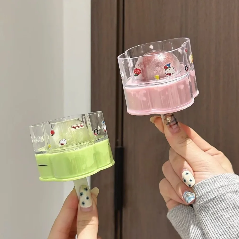 

Hello Kitty Ice Maker Self-made Originality Lollipop Ice Hockey Mold Summer Relaxed Mold Release Sorbet Homemade Artifact New