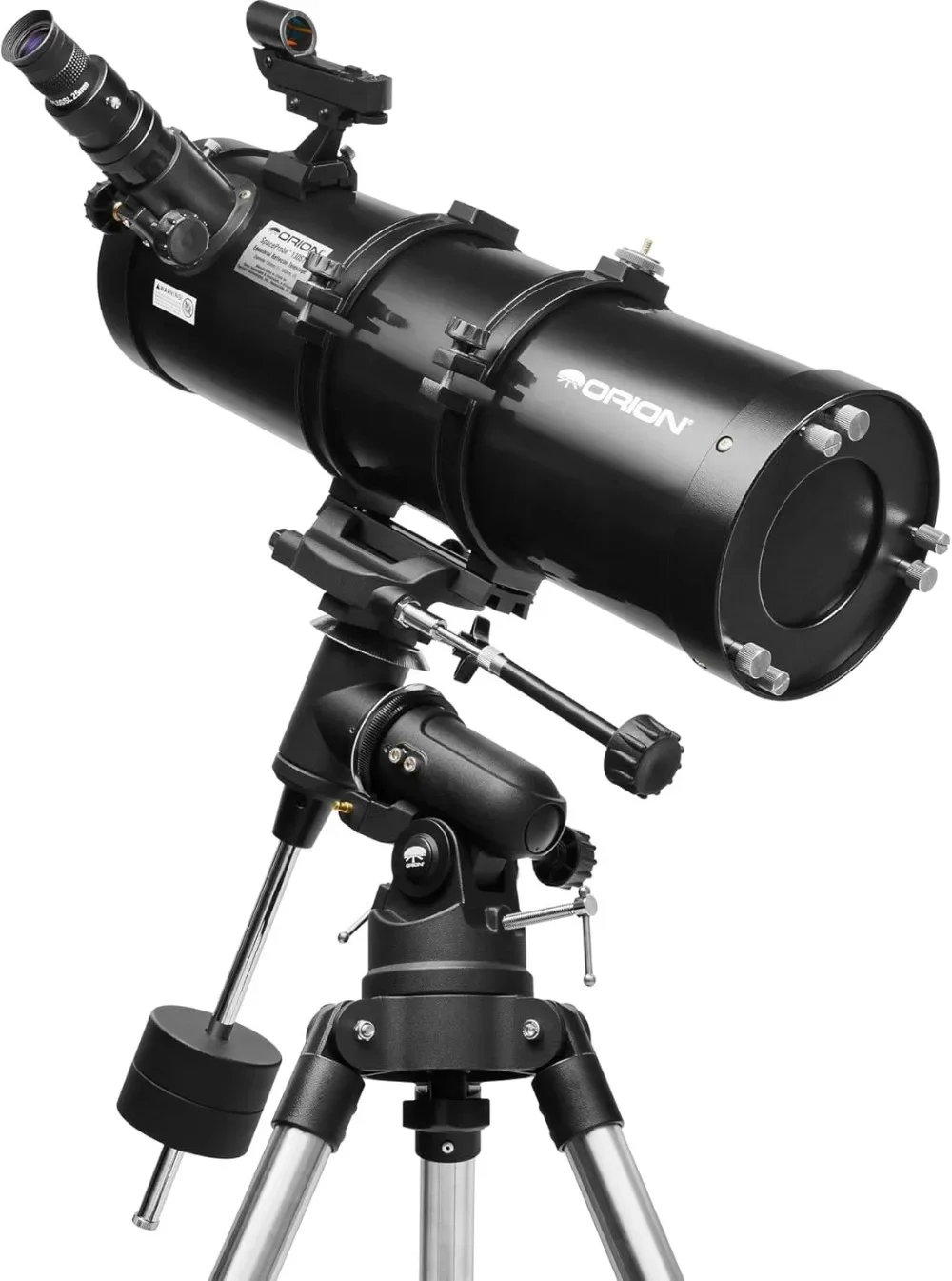 SpaceProbe 130ST Equatorial Reflector Telescope for the Serious Adult Astronomy Beginner - Portable Telescope for Stargazing