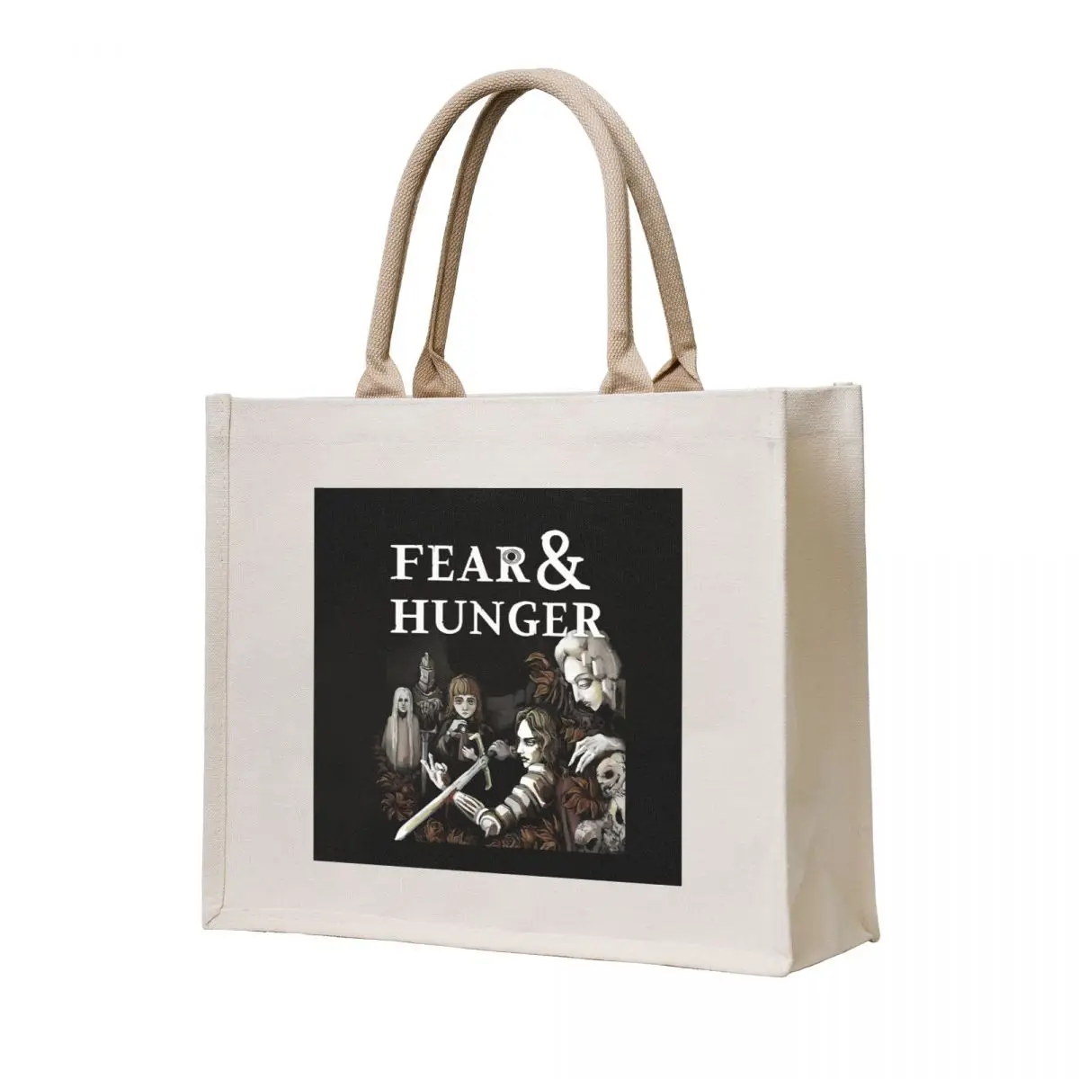 

The Fear and Hunger Tote Bag Cloth bags Women's beach bags personalized tote
