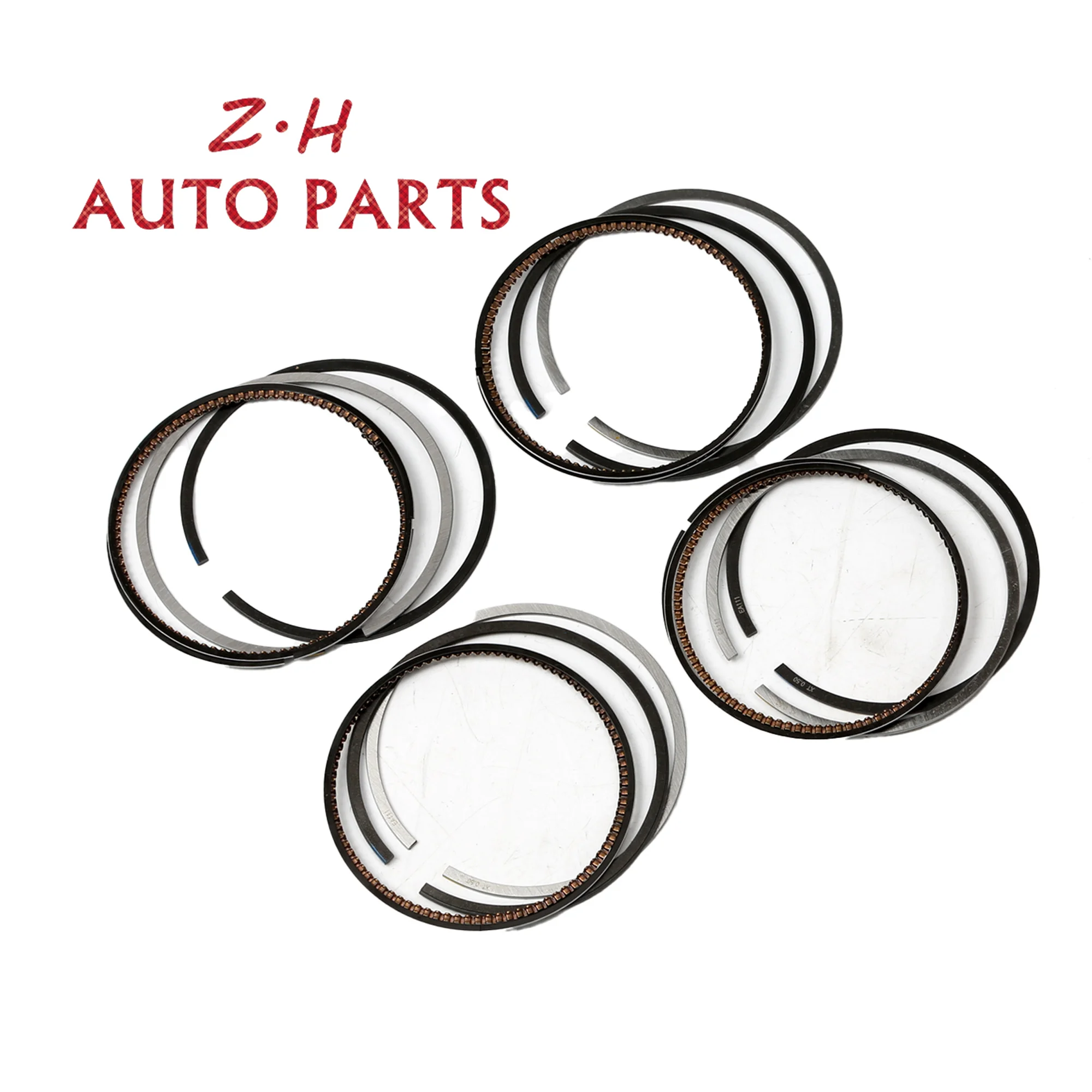 Car Piston Ring Oversized 0.5mm Kit For VW Golf Jetta 1.4 TSI Passat Touran Audi A1 Skoda Fabia Seat Ibiza 03C198151Q 03C198151F