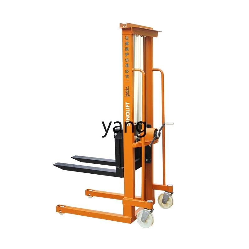 

L'm hand-crank stacker truck stacker lift truck Reach forklift factory direct sales