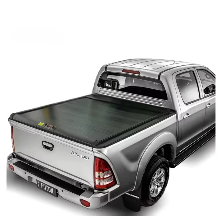 

Aluminum Manual Retractable Tonneau Cover for E3 E5 FT-500 Foton Tunland Trucks Hard Truck Pickup Bed Roll Waterproof