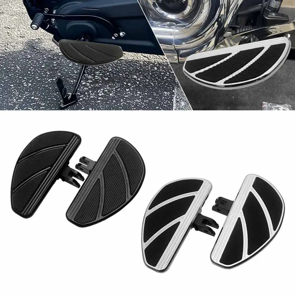 For Harley Softail Breakout Fat Bob Low Rider Sportster S RH1250S 2018-2024 Motorcycle Front Driver Footboard Rider Footrest