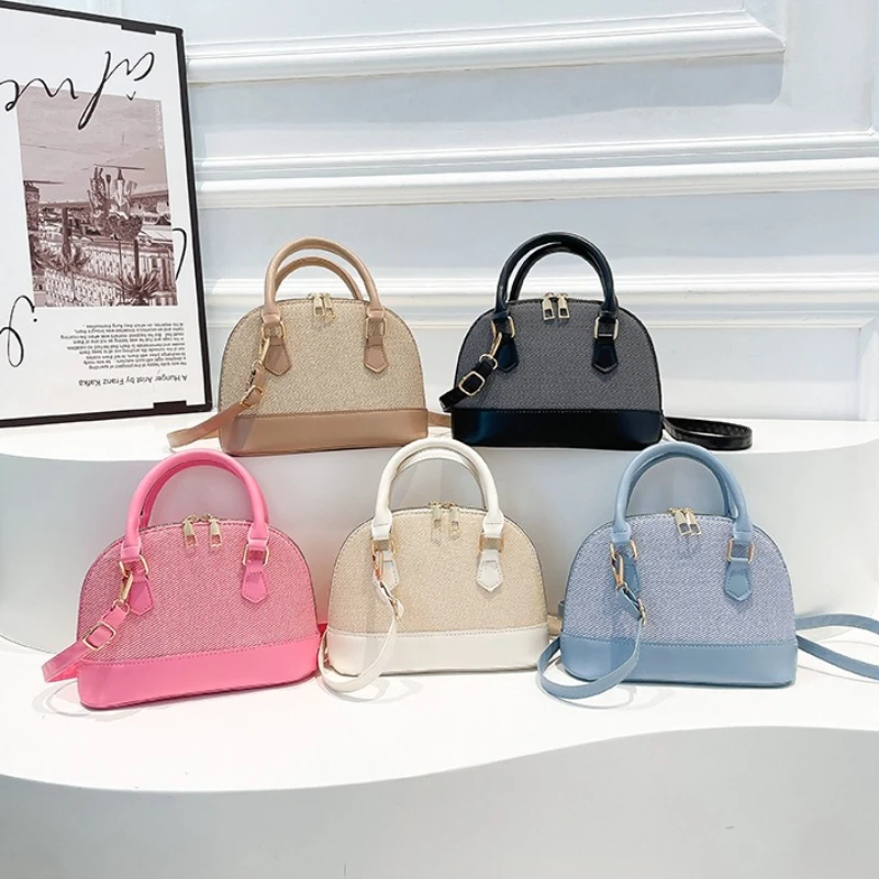 

Новая женская сумка через плечо, модная высококачественная женская сумка с элегантным дизайном, однотонная и универсальная, сумка для телефона для девушек.