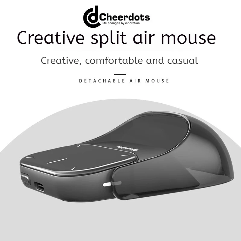 Cheerdots 2nd Generation Split Air Mouse Presentation Pen Office Game Three-In-One Wireless Bluetooth Laser Pen Ai Translation