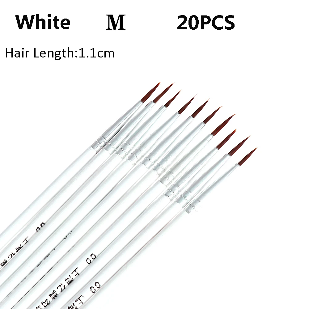 

10/20 шт., товары для рукоделия, ручная роспись, акриловая кисть, крючок, ручка, краска для рисования