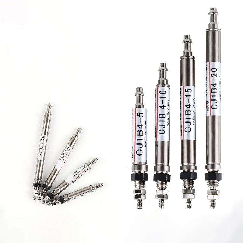 

SMC Type CJ1B Single acting spring return Mini Cylinder CJ1B4-5/10/15/20 -SU4 Direct 4mm tube air Pneumatic Cylinde