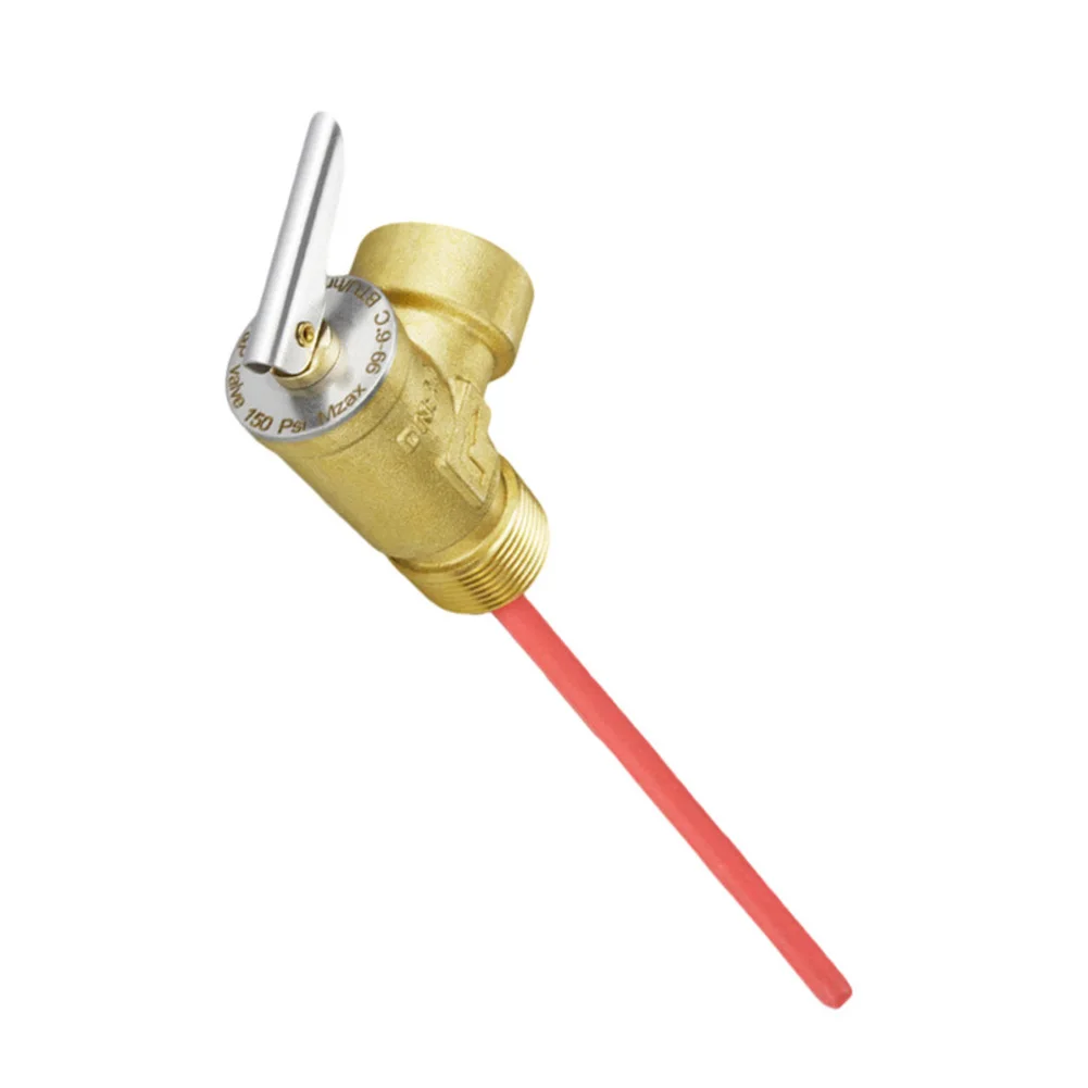 Temperature Relief TPR Valve Stainless Steel Spring Wear Resistant Temperature Pressure Relief Valve DN20-150 PSI 99
