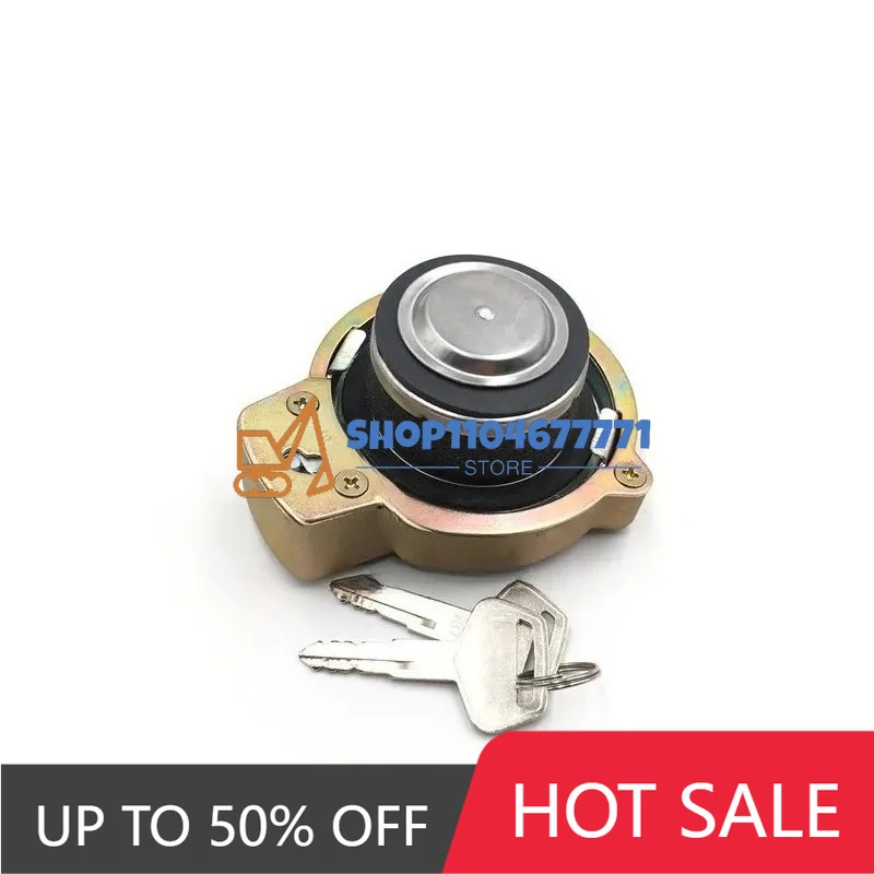 hydraulic Fuel Tank Cap Breathing Filter Cover Seat for 60/100/120/200/220/240/300/360-6-7-8 Excavator Parts