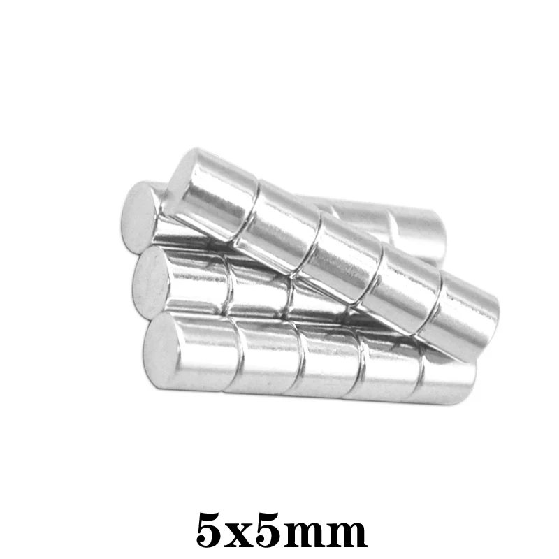 5x1mm Mini małe okrągłe magnesy 6x1 6x2 magnes neodymowy silny diia 5x2 stały dysk magnesy NdFeB 5*3 6x0.5 5x4 5x5 5x5 5 5x5 5 5x5