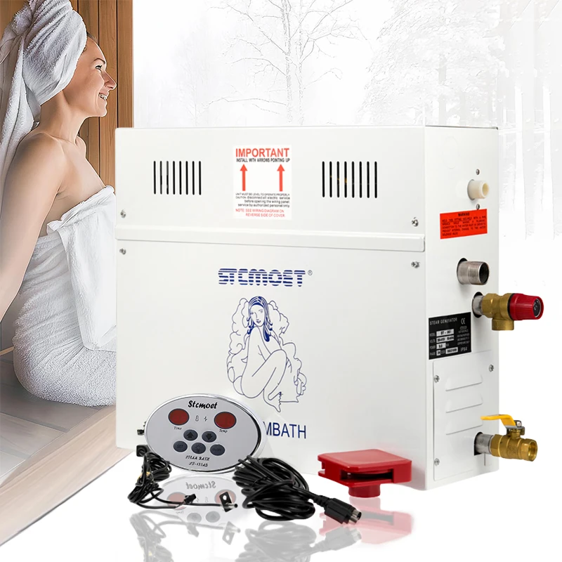 

3KW 5KW 6KW 9KW 12KW 15KW 18KW 21KW STCMOET Steam Shower Sauna Steam Generator Sauna Turkish Hamam Vapour Generator