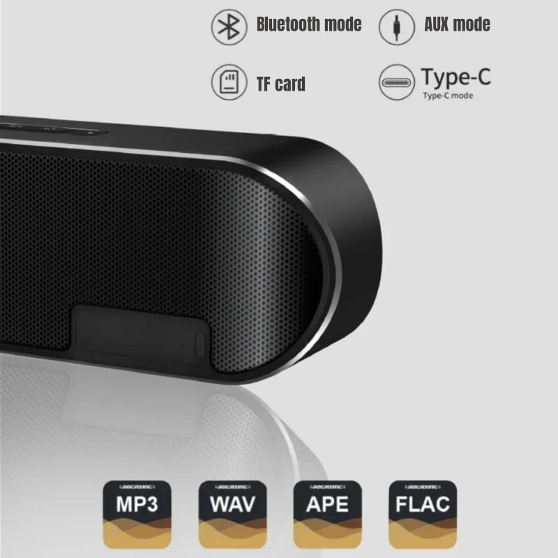 Powerful Wireless Bluetooth Speaker 80W Protable Outdoor Waterproof Desktop Computer Subwoofer TV/PC Soundbar 6800mAh TWS/TF