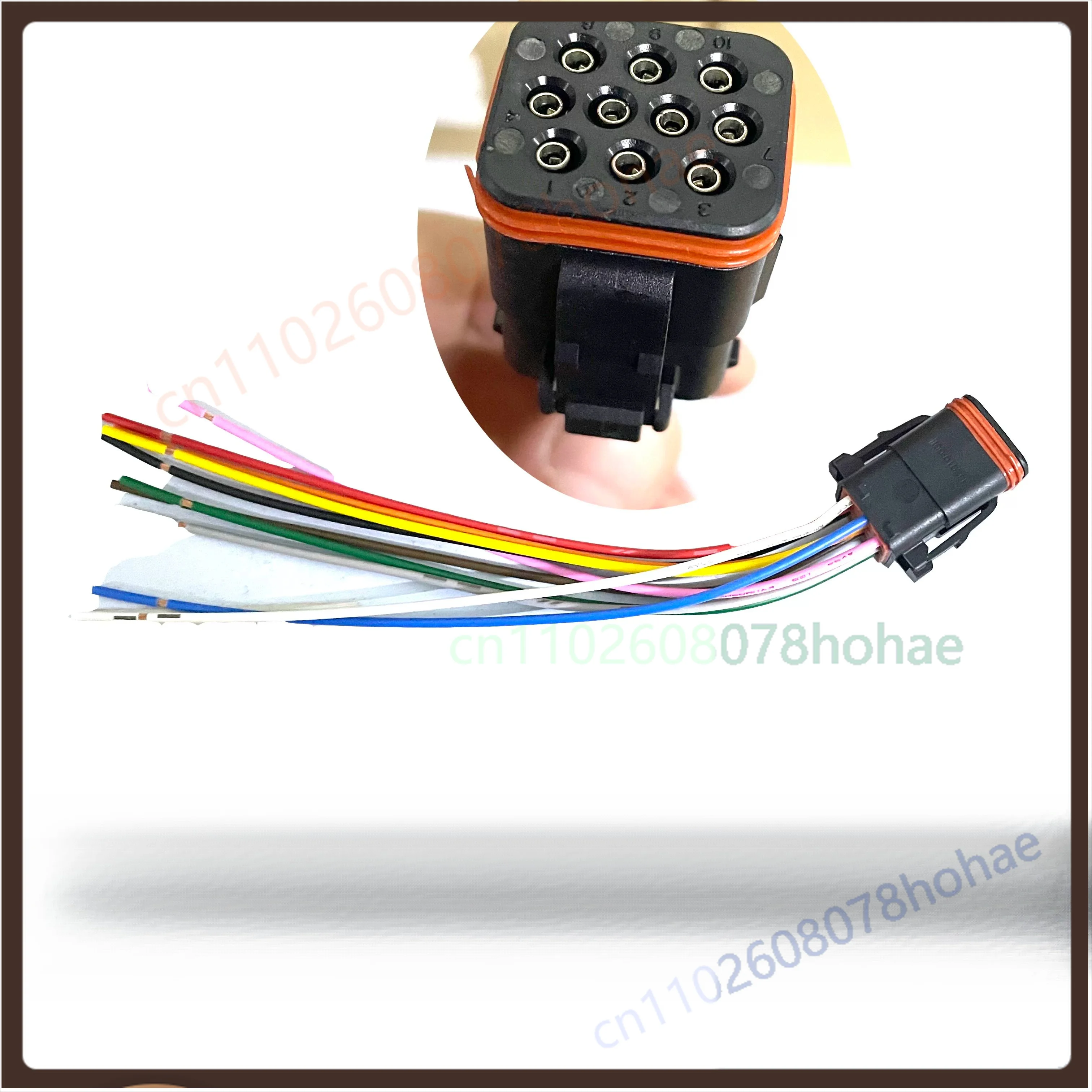 

8 Pin Urea Pump Connector Socket For Weifu Lida
