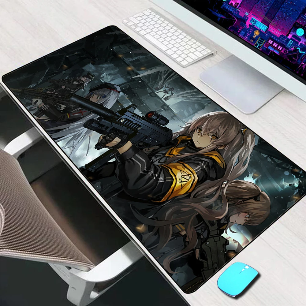 Girls Frontline Large Mouse Pad Gaming Accessories Mouse Mat Keyboard Mat PC Gamer Desk Pad Computer Mousepad Laptop Mausepad
