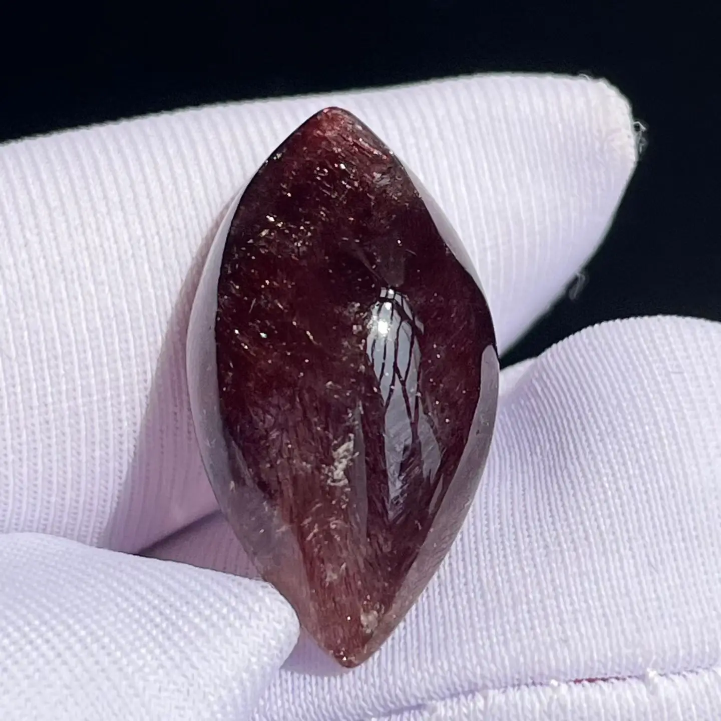 

Natural Purple Super Seven 7 Red 20*11*7mm Rutilated Women Men Jewelry AAAAAA
