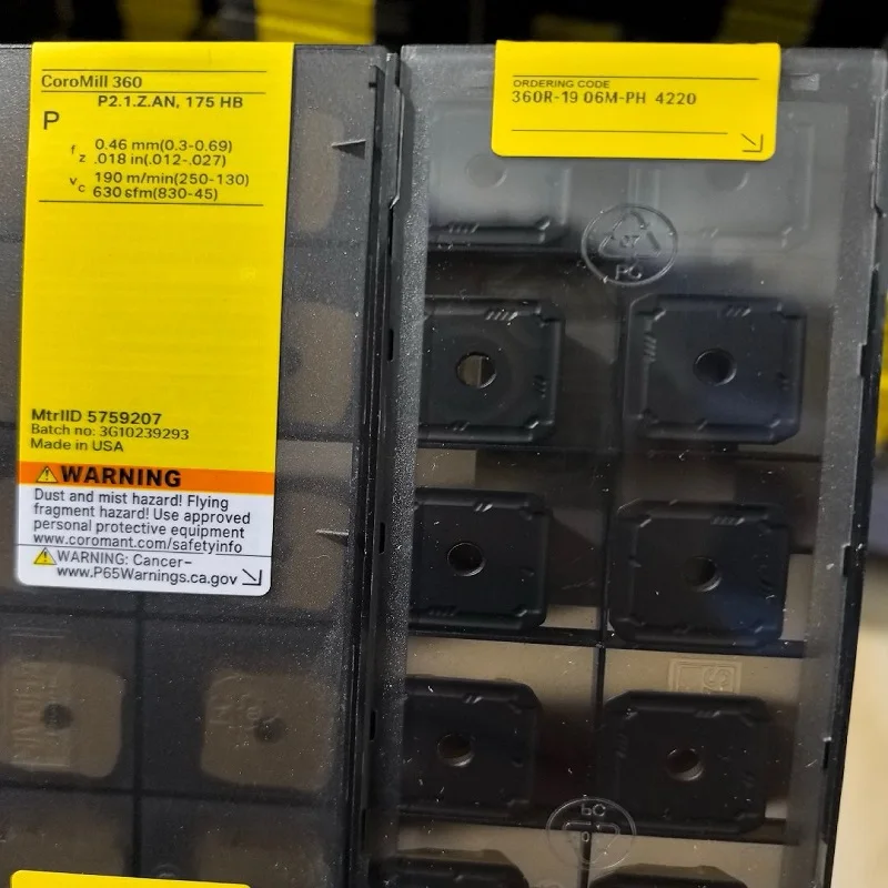 

Hard alloy cutting blades 360R-1906M-PH 4220