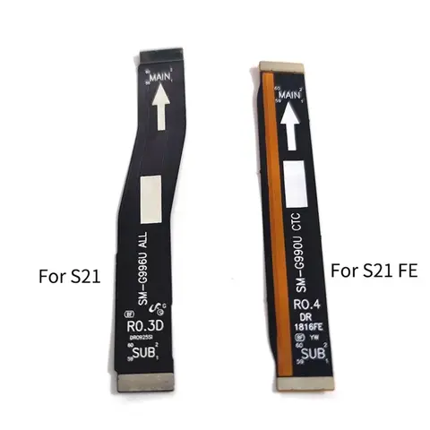 삼성 갤럭시 S21 S21Plus S21Ultra S21FE 메인 보드 커넥터 USB 보드 LCD 디스플레이 플렉스 케이블 수리 부품