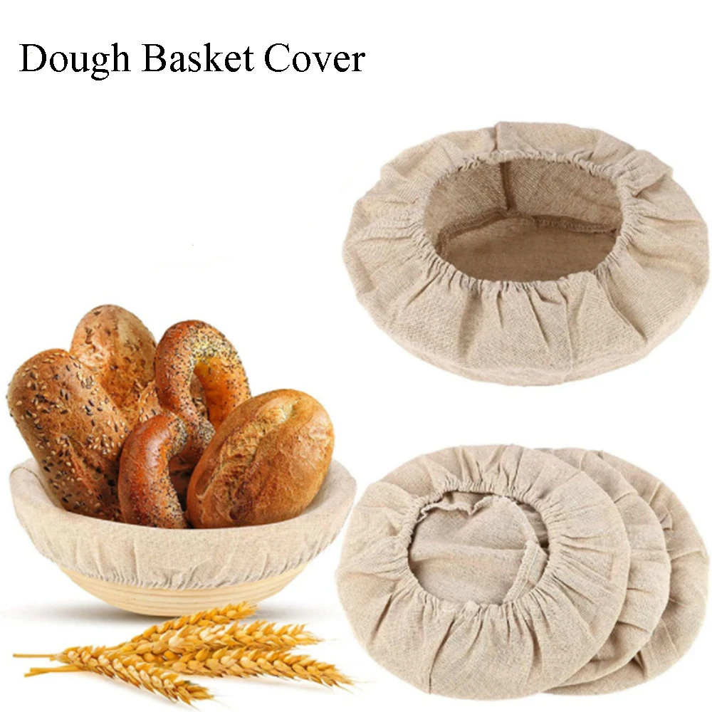 1PCS Bread Fermentation Basket Cloth Cover Lined Reusable Bread Fermentation Basket Cloth for Baking Cake Pans High Quality