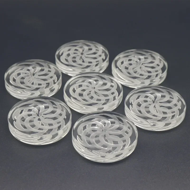 40mm Glass Spinning Cap Hat Caps view 5