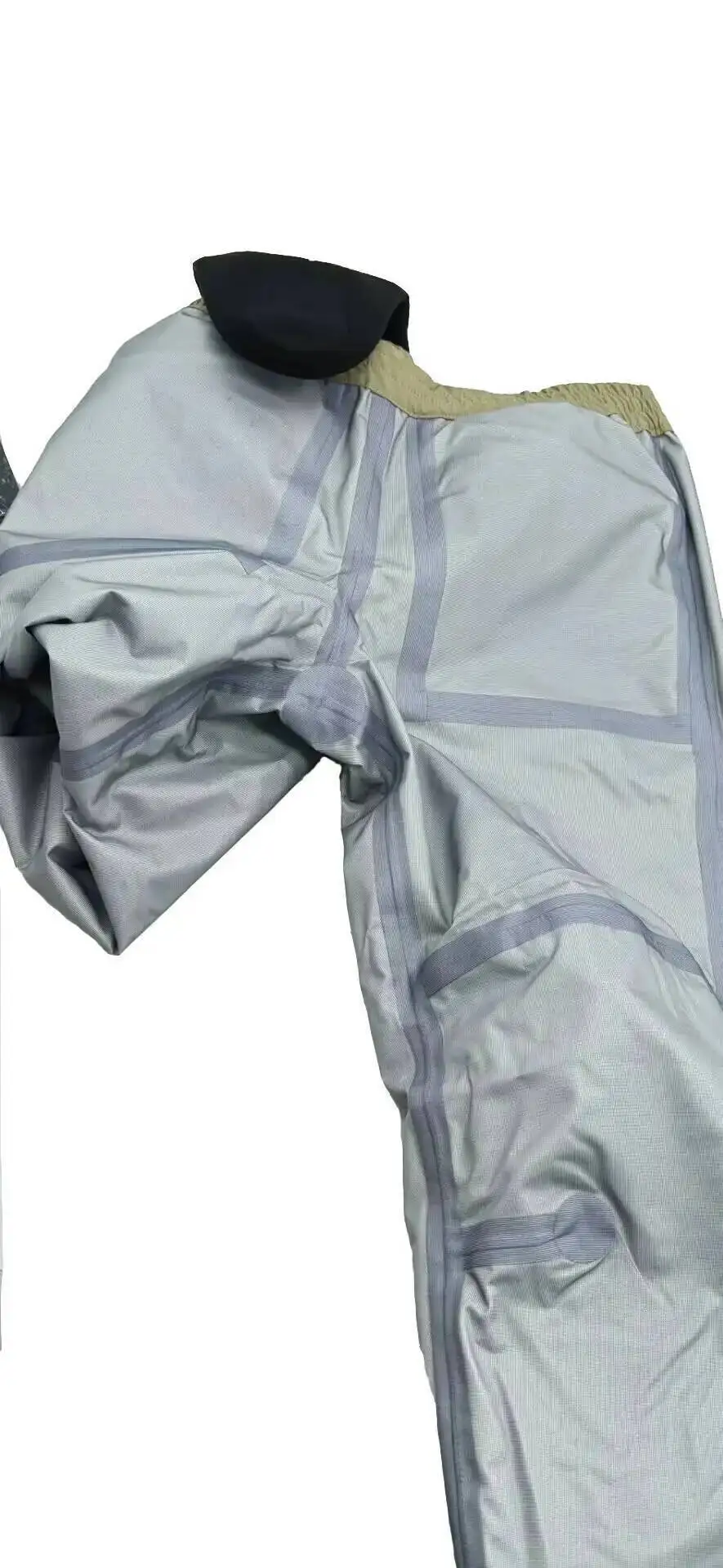 ELUANSHI Fliegenfischer-Wathose mit Flachem Bund, Strapazierfähige Wathose mit Strumpffuß – Detail 20