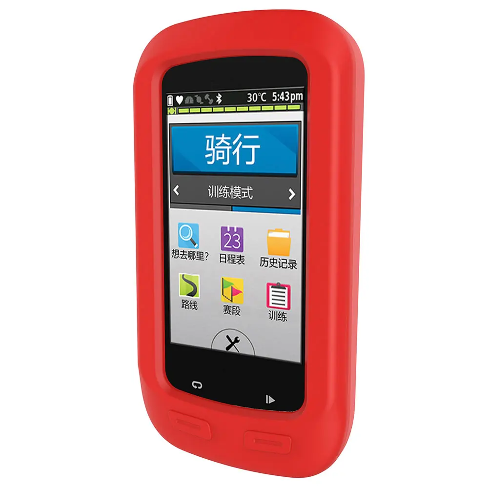 Glass Film + Silicone Protector Case For Garmin Edge 1000 Bicycle Computer Cycling Protective Cover Bumper Anti-collision Soft - Image 6