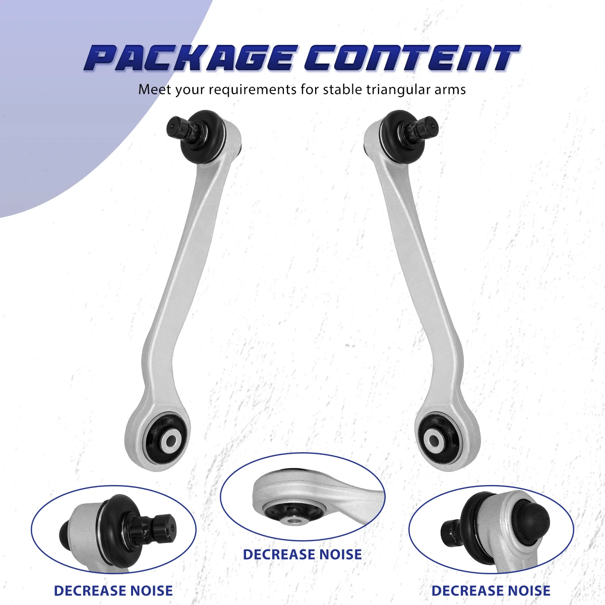 AzbuStag-Kit de suspensión de brazo de Control, 14 piezas, para Bentley Continental Flying Spur 2004, 2005, 2006-2018