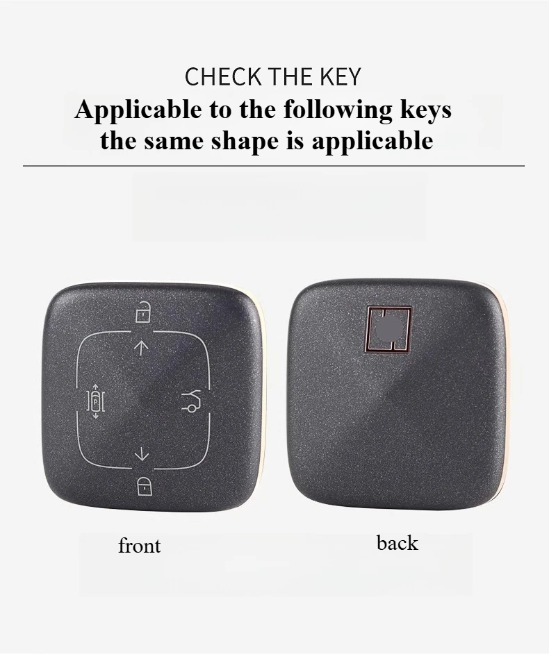 Physical Key Cover Zeekr Mixed All-inclusive Light and Transparent Key Case For Zeekr 001/X/009/007 Car Accessories Tools Auto