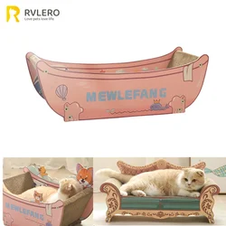 Cat Scratching Board Boat Trip Cat Litter Corrugated Cardboard Claw Grinder Wear-resistant Non-dandruff Toffee Chair Pet Supplie