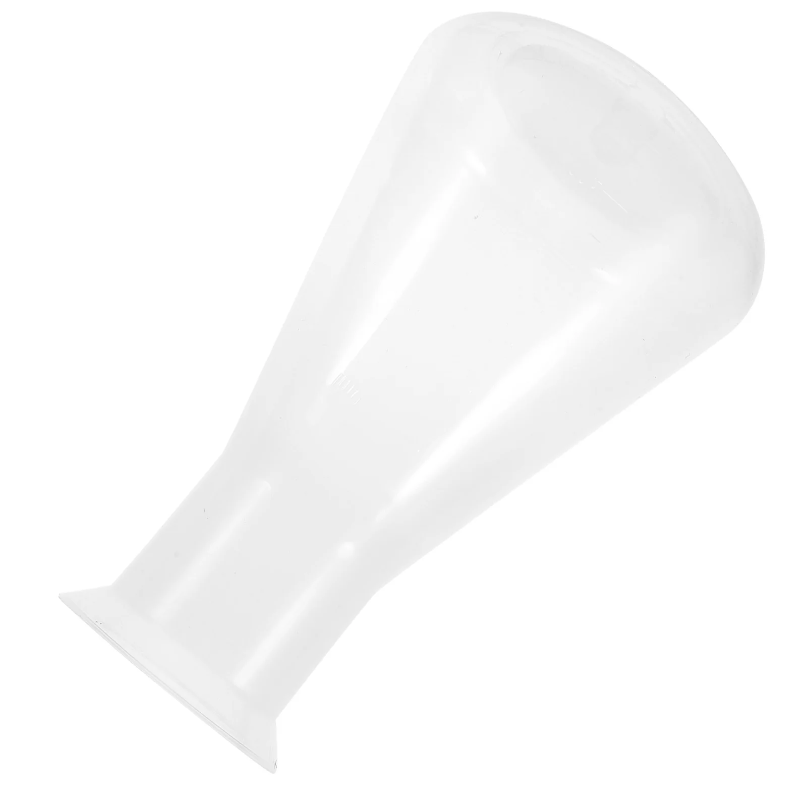 

Plastic Laboratory Conical Flask Wide Mouth Transparent Chemistry Science Experiment Measuring Beaker Container 1000ml