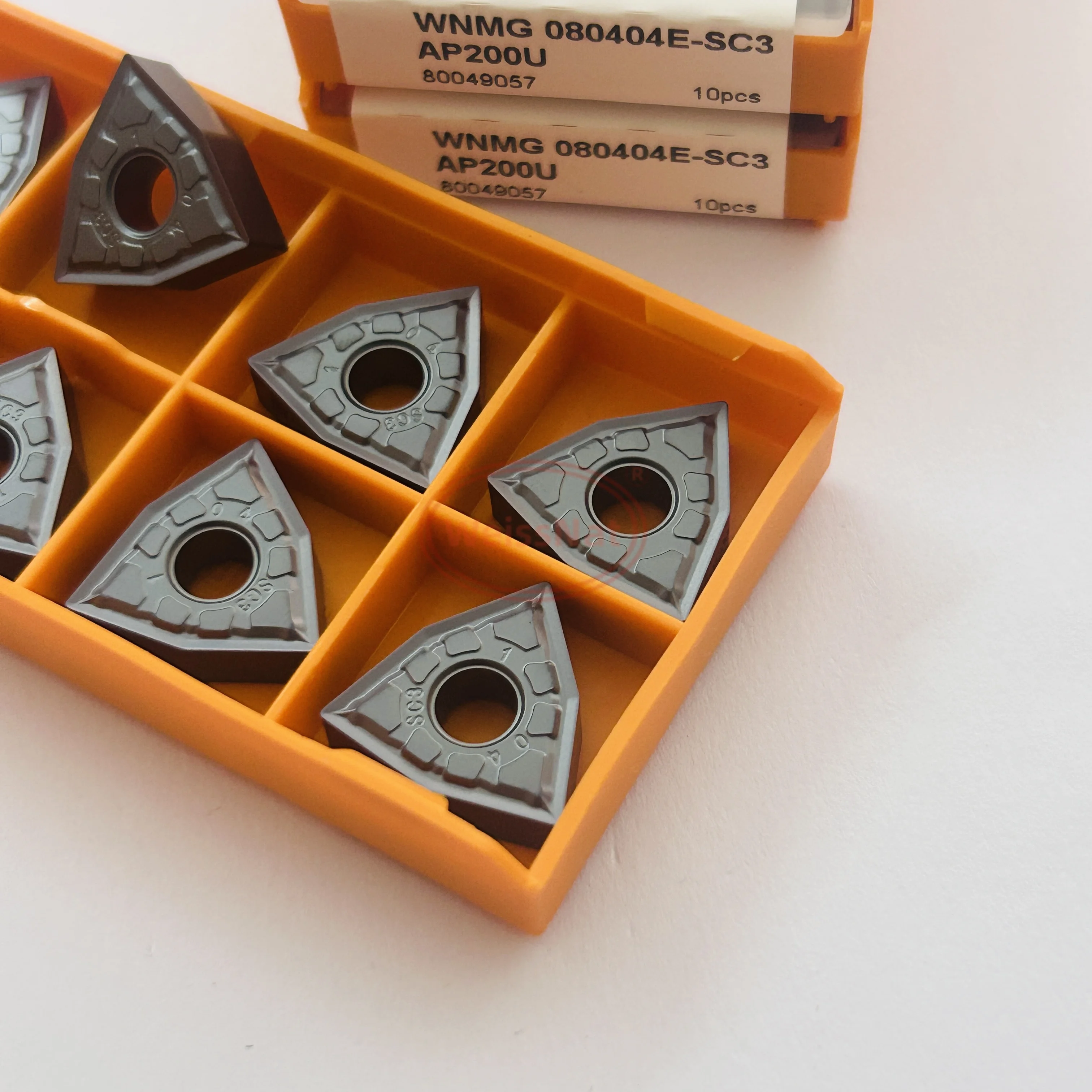 

WNMG080412E WNMG080404E WNMG080408E-SC3 MC3 UC4 AP100S AP202M AP301M AP200U Carbide Insert WNMG Inserts