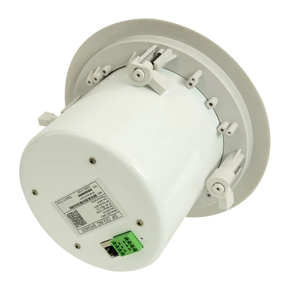 Tcp Ip Udp Dhcp Ip Pa نظام شبكة مكبر صوت مقاوم للماء Poe سقف مكبر الصوت #6