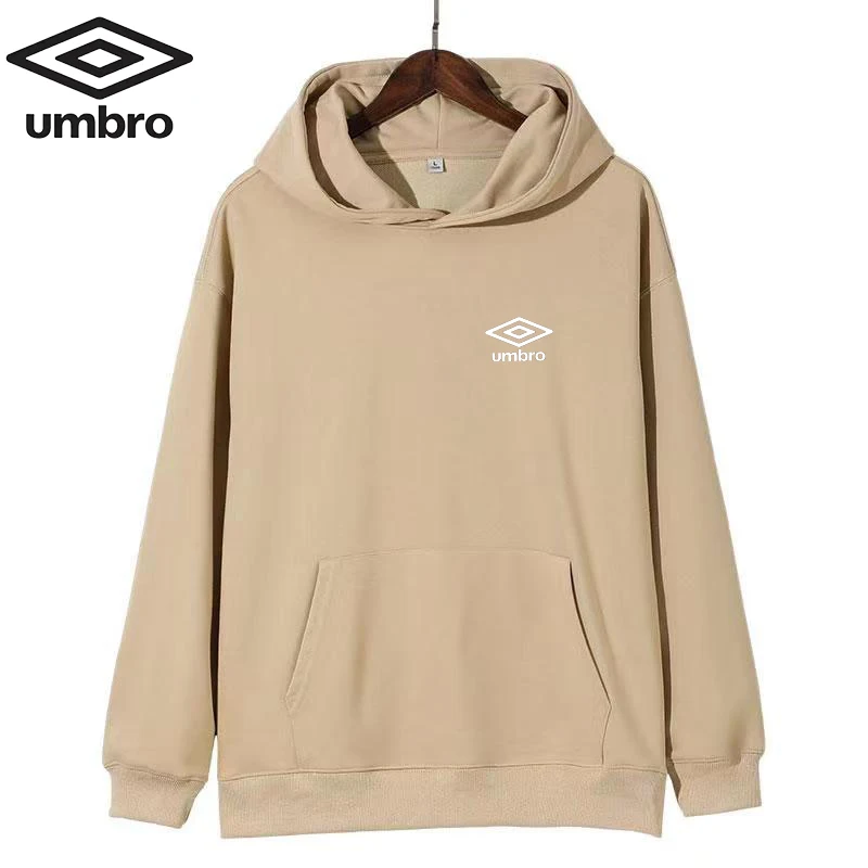 Новые толстовки с вышивкой Umbro, толстовки, весенне-осенняя хлопковая толстовка высокого качества, мужские топы, мужской пуловер в стиле хип-хоп