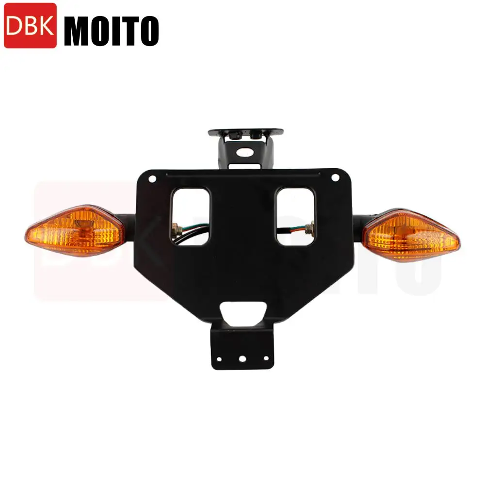 

Motorcycle Rear License Plate Bracket Flashing Light For Honda Navi NVA110 Tail Light Assembly Holder Bracket Motocross Parts