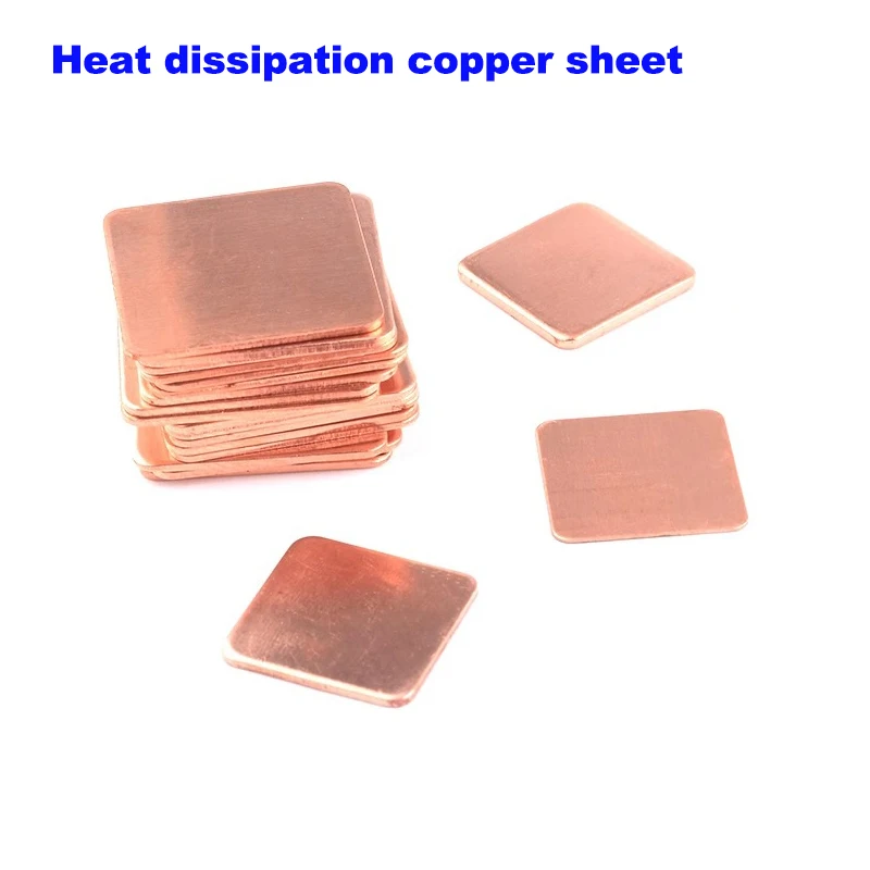Heat dissipation copper sheet computer, mobile phone/CPU/notebook DIY thermal conductive purple copper sheet