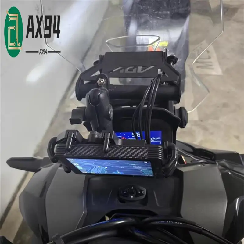 

AX94-For HONDA ADV160 Adv 160 2023 2024 Motorcycle Windshield Forward Moving Bracket Adjustable Navigation Holder Accessories