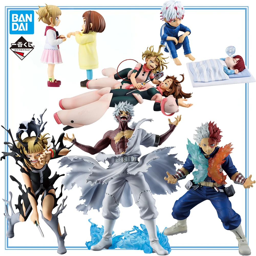 

100% Original Bandai Spirits Ichiban Kuji Boku No Hero Academia Midoriya Izuku Uraraka Ochaco Toga Himiko Dabi Todoroki Shoto