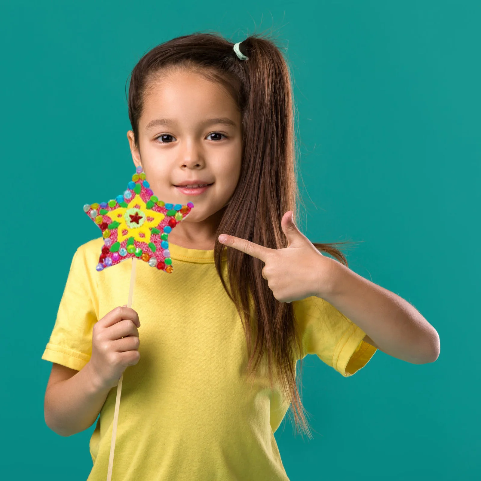 Varita en blanco de palo de Hada de madera para manualidades de grafiti, varita de Ángel puesta en escena, decoración de fiesta, coordinación mano-ojo, 12 Uds.