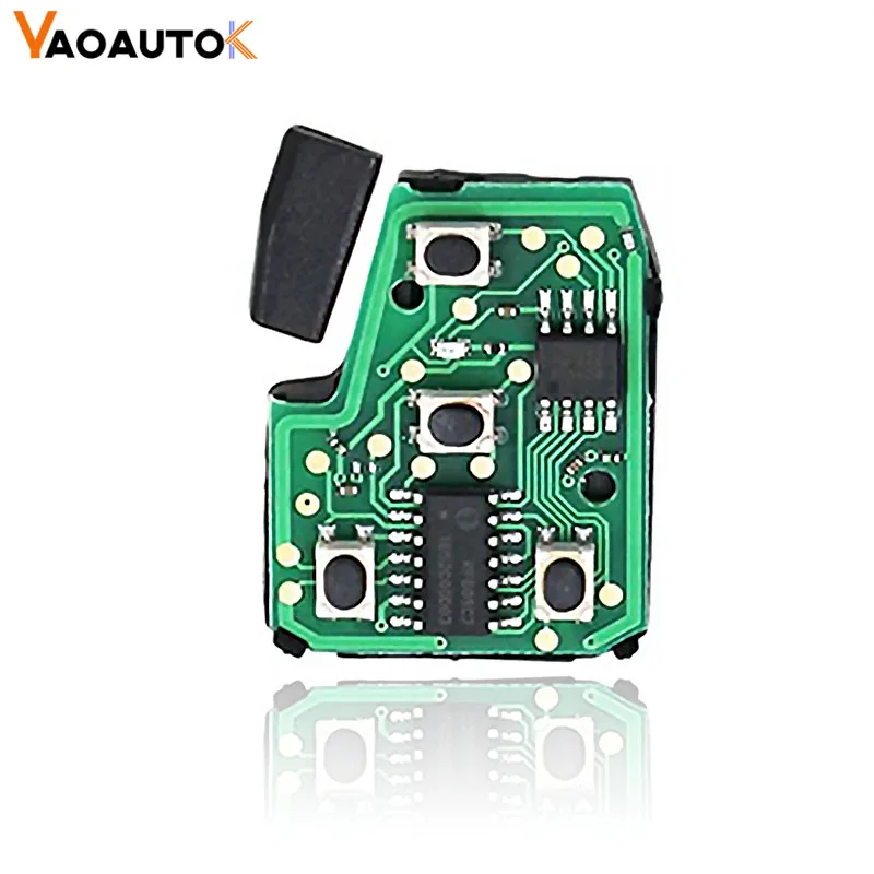 Dla Toyota Camry Corolla 2012 2013 2014 2015 2016 2017 Inteligentny zdalny kluczyk samochodowy 4 przyciski 314,4 MHz G H Chip FCC HYQ12BDM HYQ12BEL