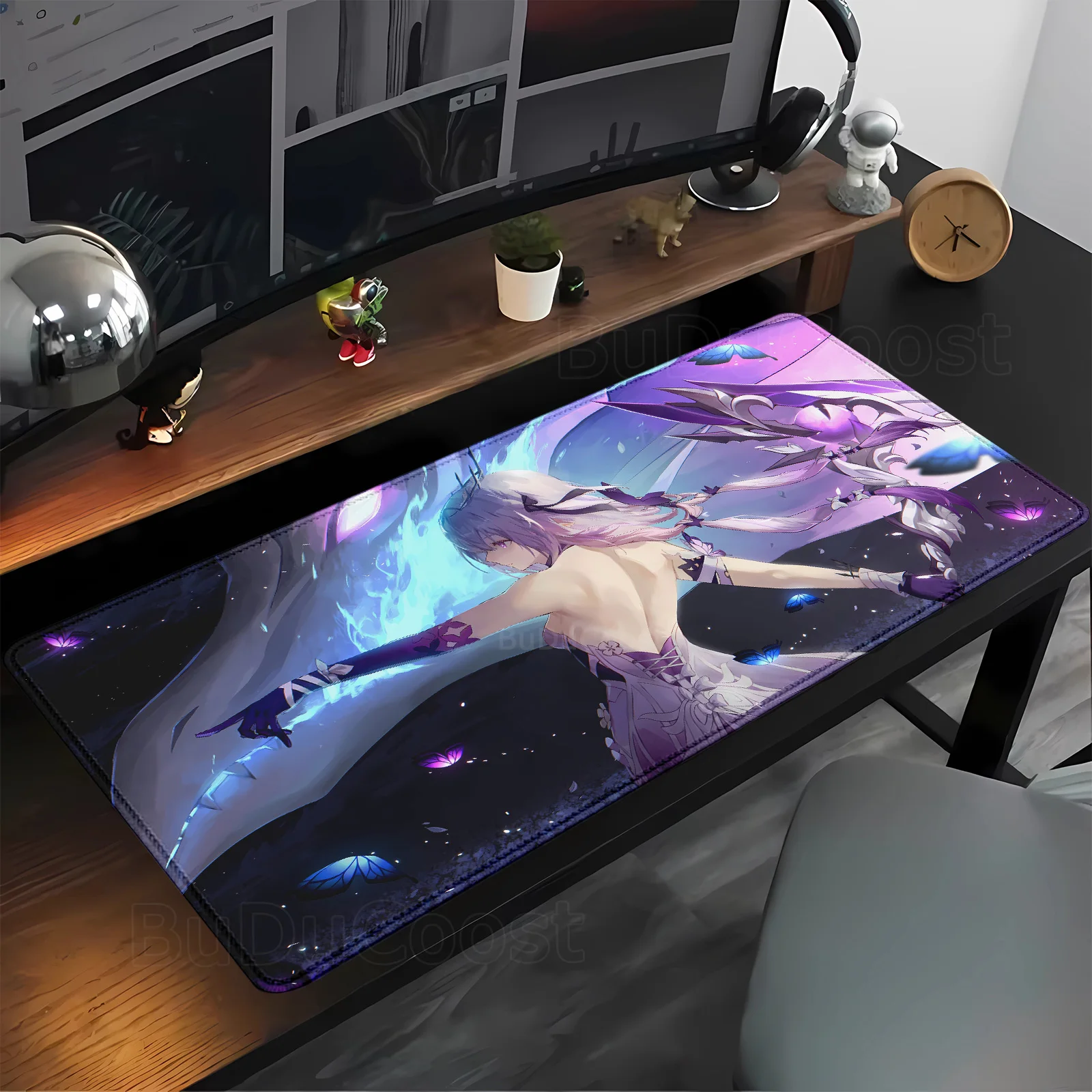 

Honkai: Star Rail Castorice Computer Offices Non-slip Mousepad Keyboard Desk Mat Kawaii Girl Xxl Mouse Pad Pc Gaming Accessories