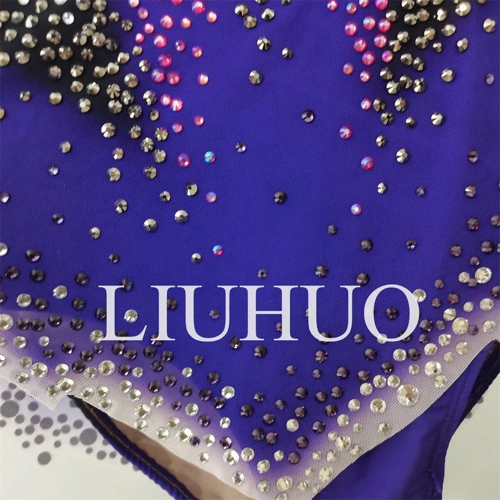 JoyCan Rhthmic гимнастические трико для девочек и женщин, элегантная танцевальная одежда из спандекса для соревнований