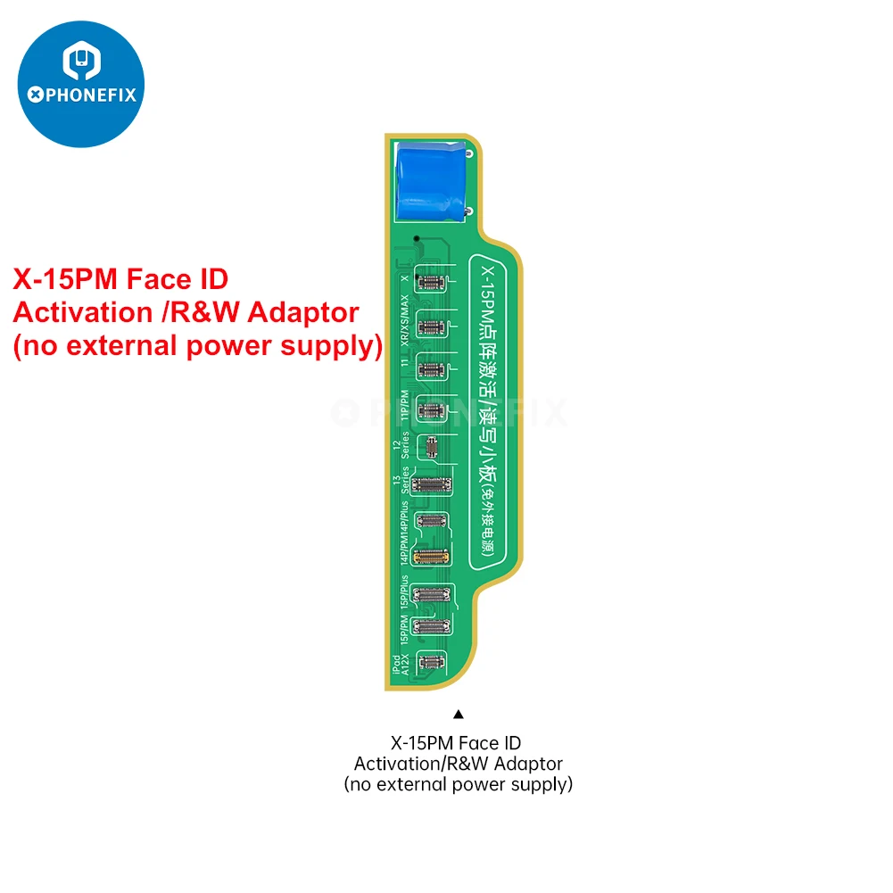 Nuevo cable flexible FPC de reparación de identificación facial sin eliminación JCID para iPhone X-15PM problemas de identificación facial sin