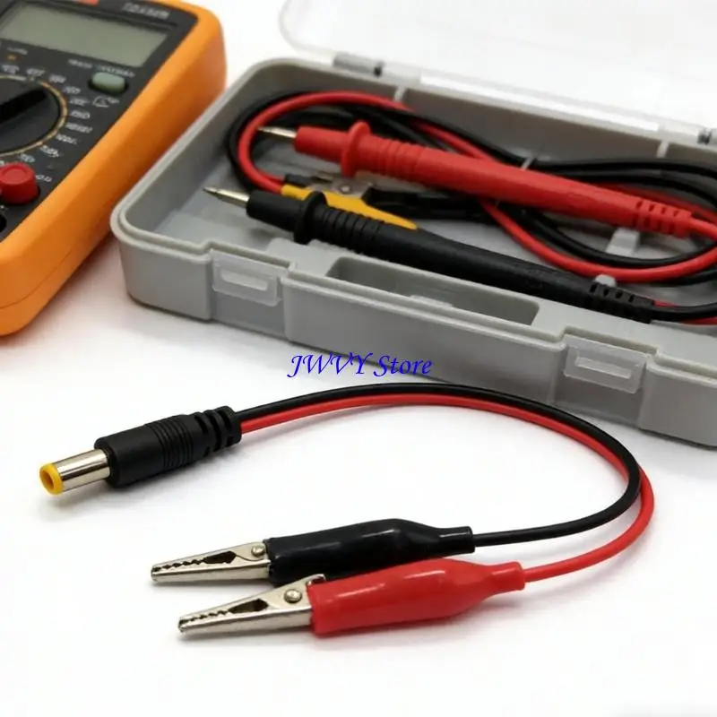 573A 2Pieces Test Cord Digital Wire for Output Detections Charging and Solar Systems