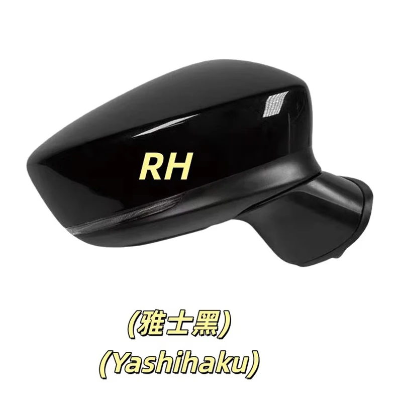 For Mazda 3 2017 2018 2019 Car Side Mirror Left and Right Rearview Mirror Assembly 8 - Line OEM: BAPK6918Z BAPK6912Z
