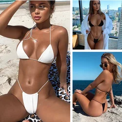 2025 Brazilian Bikini Set Pad Beach Swimwear Women Maio Biquinis Swimsuit Tankini Femme Badpak Dames Mujer Banador Trikini