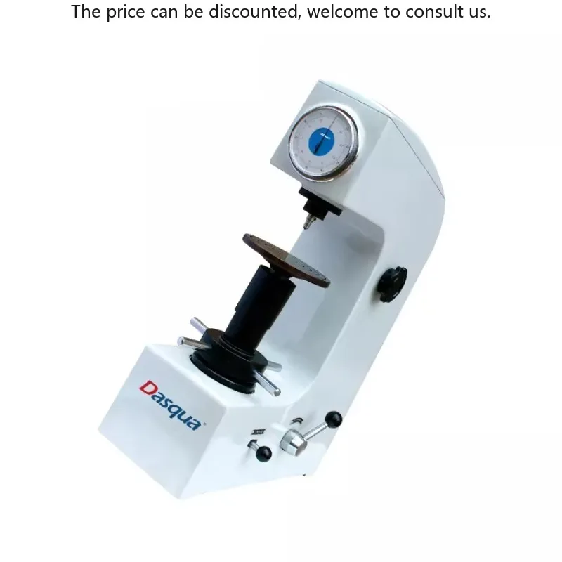 

Dasqua Manual Alloy Metal Rockwell Hardness Tester Durometer Rockwell Hardness Testing Machine Measuring Instrument